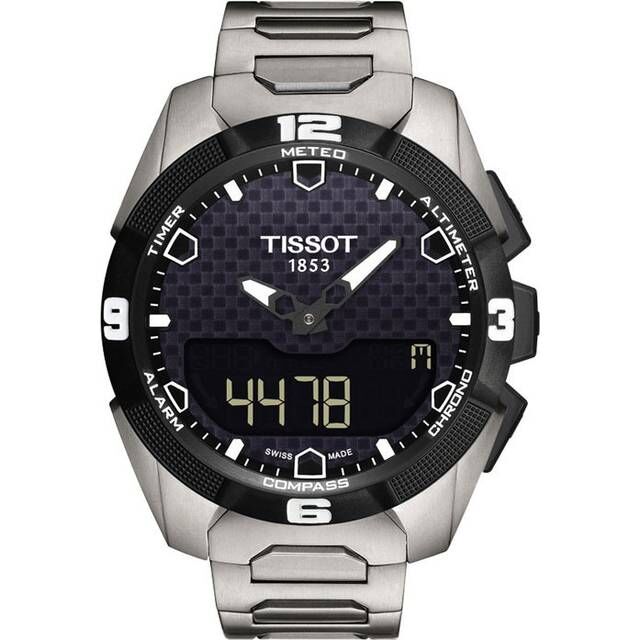 Tissot Solar T0914204 Uyumlu Siyah Silikon Kordon
