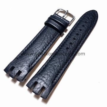 Swatch Ytb400 baskı desenli Deri Kordon