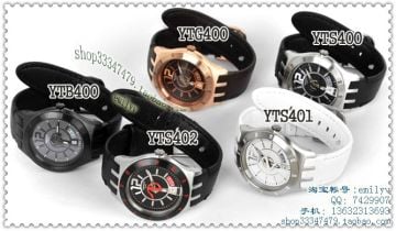Swatch Ytb400 Timsah Desenli Siyah Deri Saat Kordonu