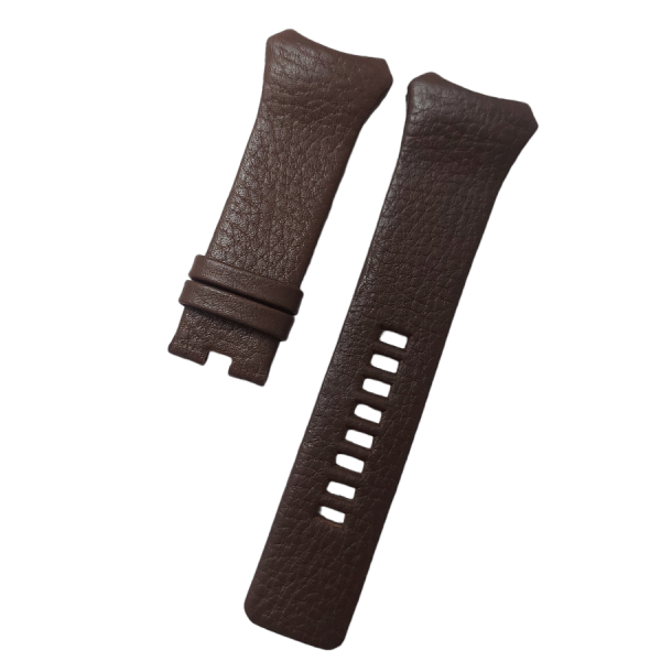 Diesel Dz3036 El Yapımı Kahverenk Deri Saat Kordonu