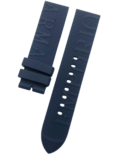 Emporio Armani Uyumlu 22mm Lacivert Silikon Saat Kordonu