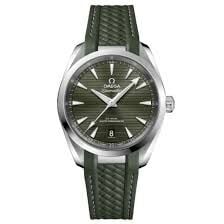 OMEGA Aqua Terra Uyumlu Yeşil 20mm Silikon Kordon