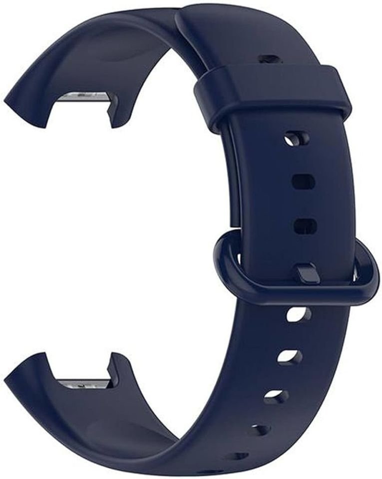 Xiaomi watch 2 Lite Uyumlu Lacivert Silikon Akıllı Saat Kordonu