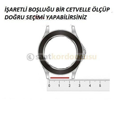 Longines 21mm Lacivert Deri Saat Kordonu