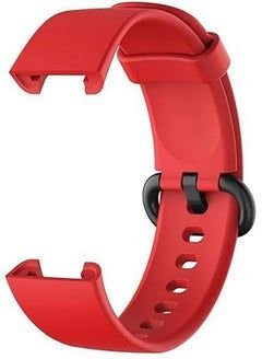 Xiaomi watch 2 Lite Uyumlu Kırmızı Silikon Akıllı Saat Kordonu