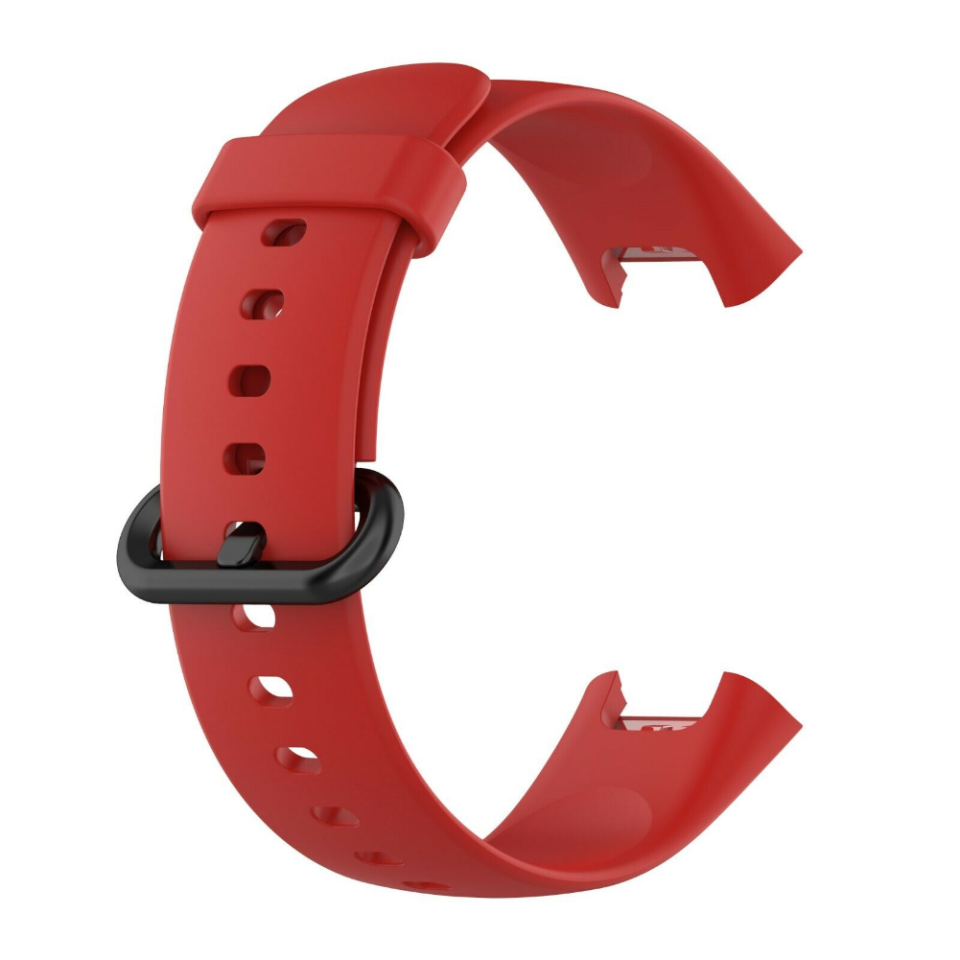 Xiaomi watch 2 Lite Uyumlu Kırmızı Silikon Akıllı Saat Kordonu