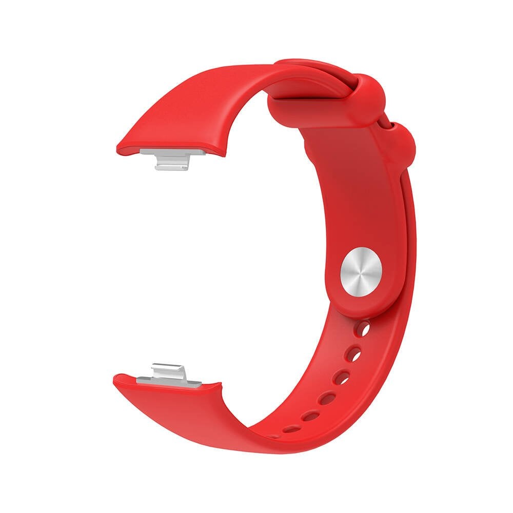 Xiaomi Band 8 pro Kırmızı Silikon Akıllı Saat Kordonu
