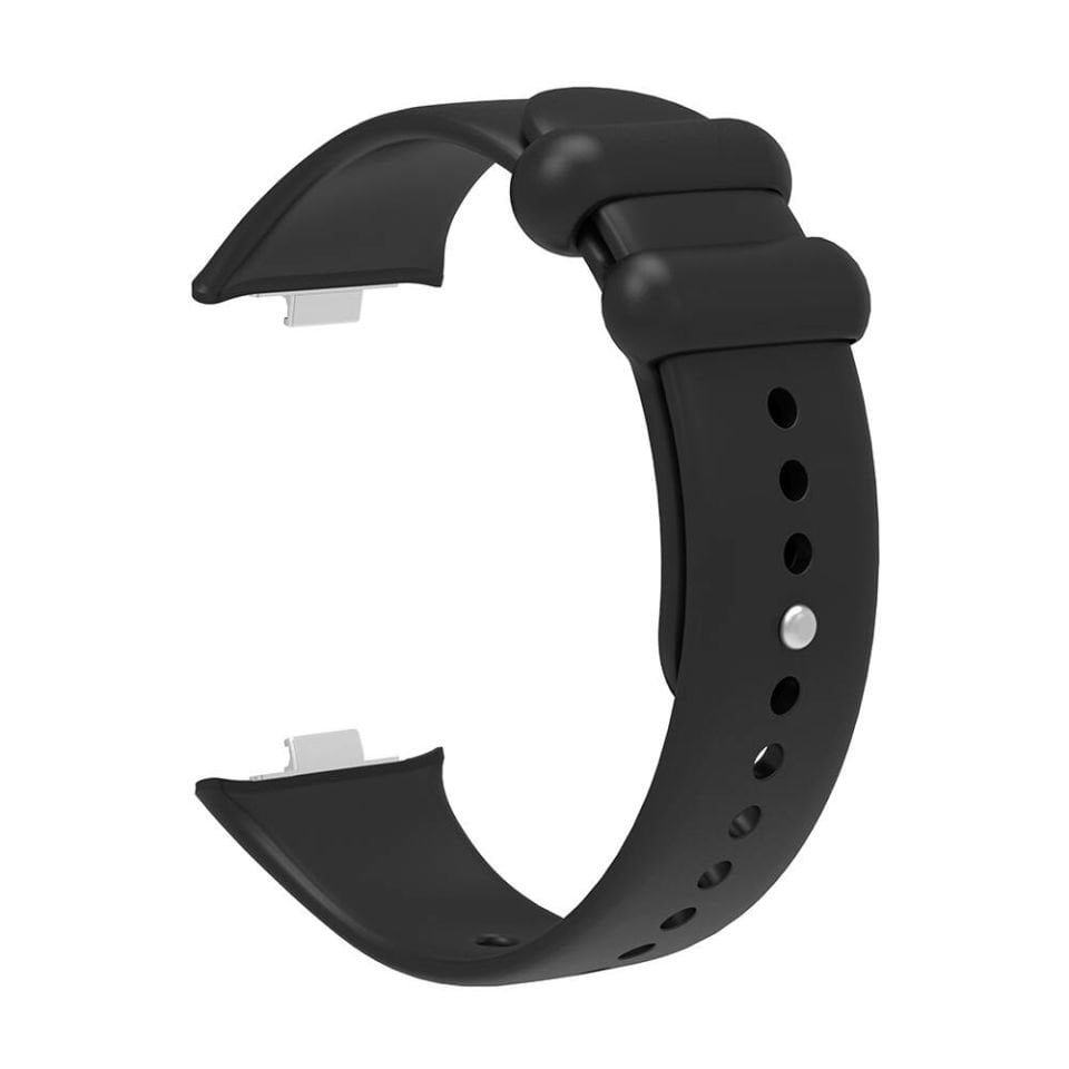 Xiaomi Band 8 pro Siyah Silikon Akıllı Saat Kordonu