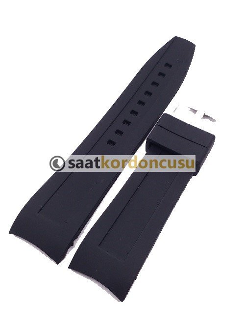 Emporio.Armani ar5977 Uyumlu Siyah Silikon Kordon