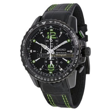 Seiko Sportura Snae97p1 7t62 0la0 Elyapımı Deri Saat Kordonu