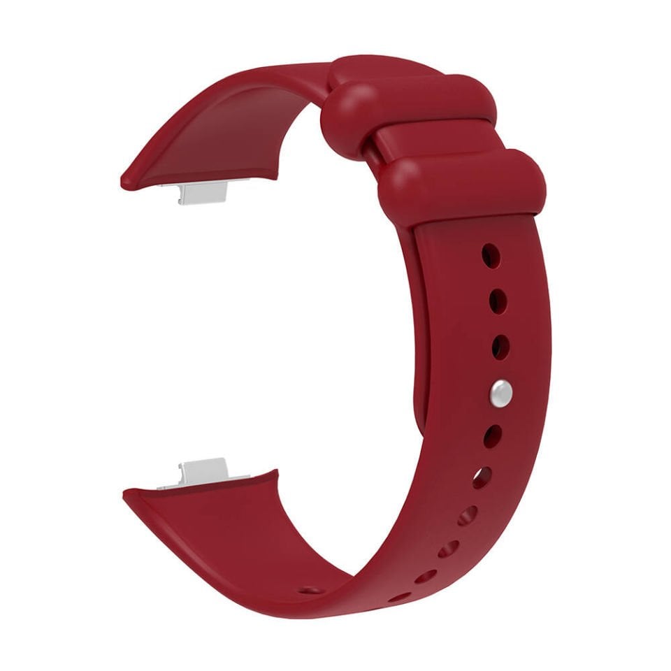 Xiaomi Band 8 pro Bordo Silikon Akıllı Saat Kordonu