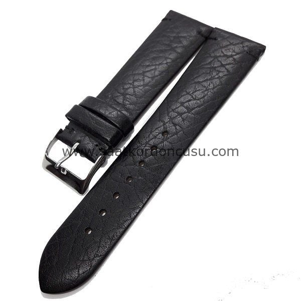 Emporio Armani AR2461 Uyumlu Siyah Deri Kordon