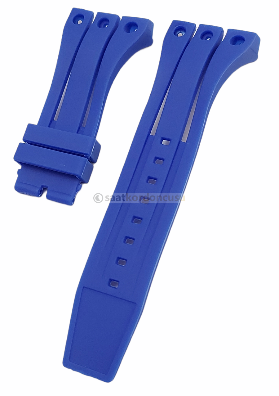 invicta i Force 0848 Uyumlu Mavi Silikon Saat Kordonu