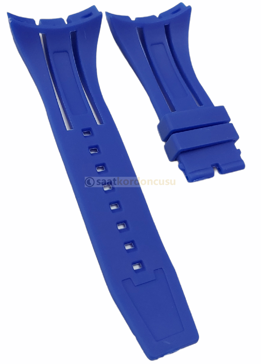 invicta i Force 0848 Uyumlu Mavi Silikon Saat Kordonu