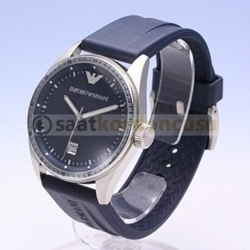 Emporio Armani ar0687 Uyumlu Mavi Silikon Saat Kordonu