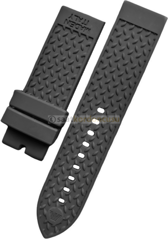 Emporio Armani ar0527 Uyumlu Siyah Silikon Saat Kordonu