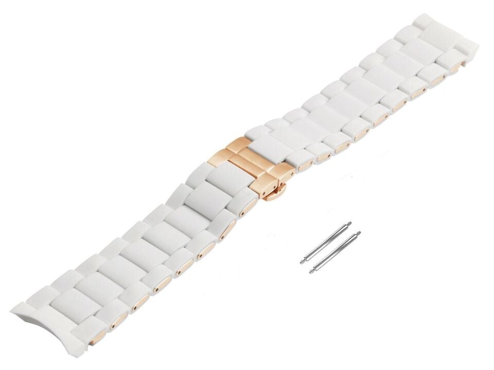 Emporio Armani ar5920 Beyaz Silikon Kaplama Saat Kordonu