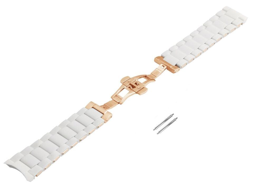 Emporio Armani ar5920 Beyaz Silikon Kaplama Saat Kordonu
