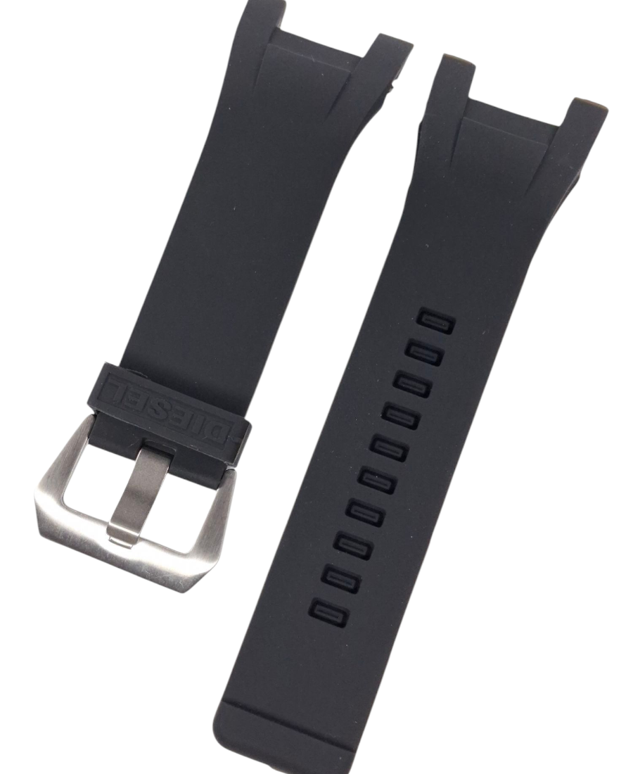 Diesel Dz4287 Siyah Renkte Silikon Saat Kordonu