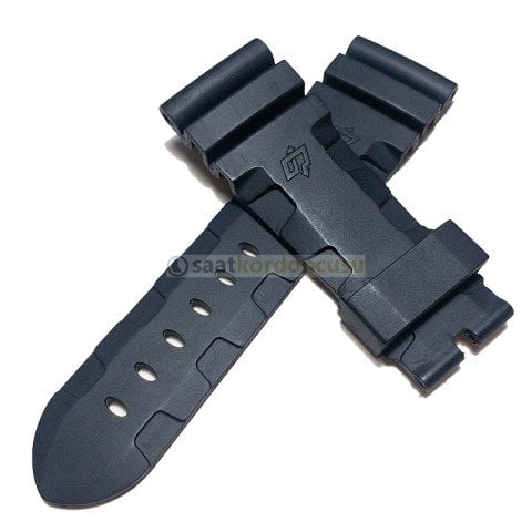 Panerai Submersible 26mm Siyah Silikon Kordon