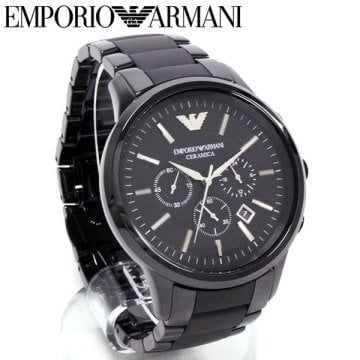 Emporio Armani AR1451 Uyumlu Siyah Seramik Kordon