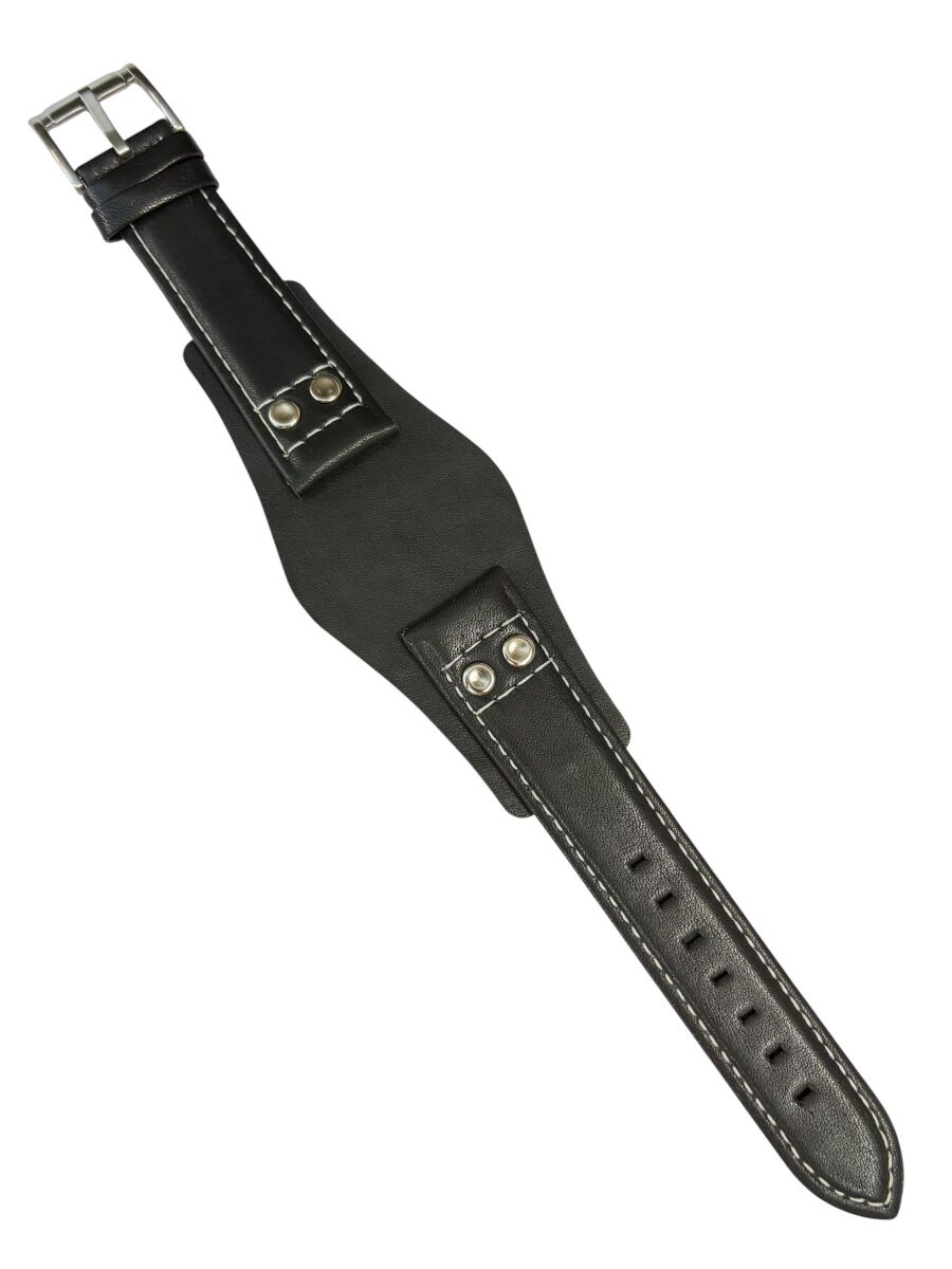 Fossil ch3051 Uyumlu Siyah Deri Kordon