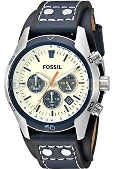 Fossil ch3051 Uyumlu Siyah Deri Kordon