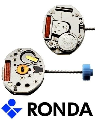 Ronda 753 İsviçre Quartz Pilli Saat Makinası