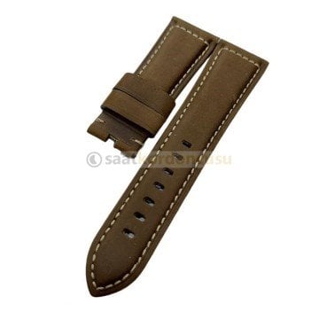 Panerai 26 mm Kahverenk Deri Kordon