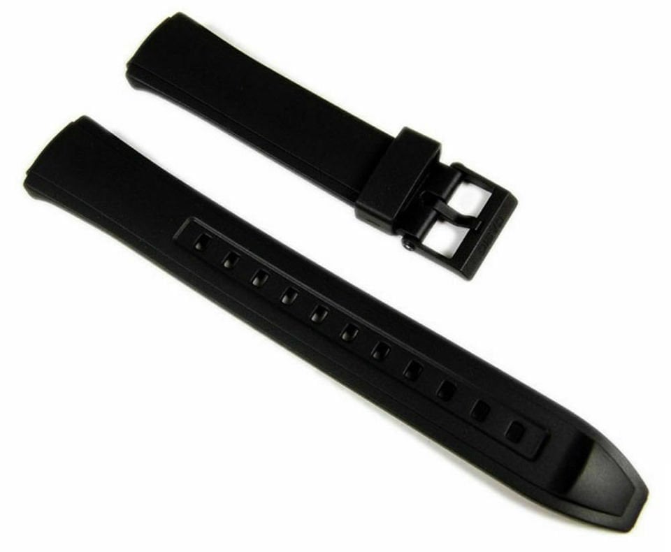 Casio AW 90 H Orjinal Siyah Silikon Saat Kordonu