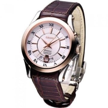 Seiko Premier Uyumlu 21mm Deri Saat Kordonu