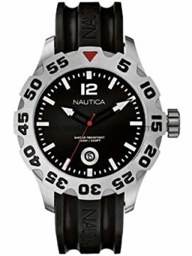Nautica A14600g 22mm Siyah Silikon Kordon