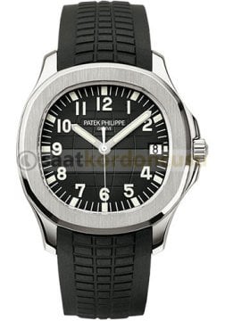 Patek Pihilippe Aquanaut Model Siyah Silikon Kordon