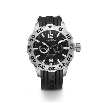 Nautica A16600g 22mm Siyah Silikon Kordon