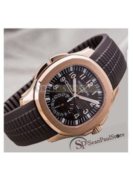 Patek Pihilippe Aquanaut Model Kahverenk Silikon Kordon