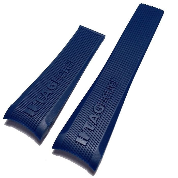 Tag Heuer Mercedes Lacivert Silikon Saat Kordonu