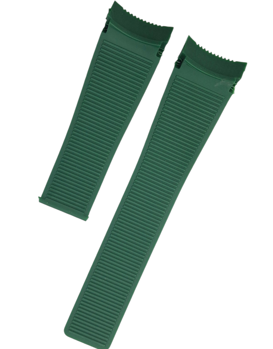 Tag Heuer Mercedes Yeşil Silikon Saat Kordonu