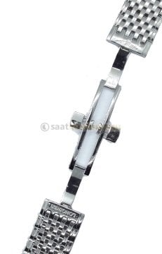 Longines Uyumlu 20mm Çelik Renk Metal Saat Kordonu