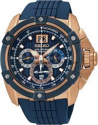 Seiko Seipc156 Velatura Modeli Lacivert Silikon Kordon