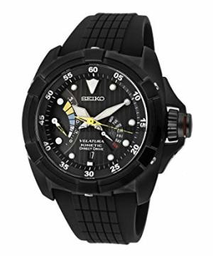 Seiko Velatura srh013 Modeli Siyah Silikon Kordon