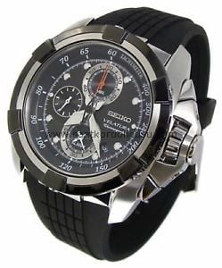 Seiko Velatura snaa93 Modeli Siyah Silikon Kordon