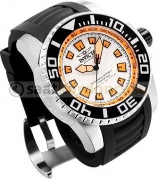 invicta 14661 Pro Diver Uyumlu Siyah Silikon Kordon