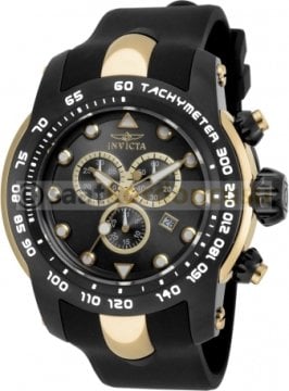 invicta 18029 Pro Diver Uyumlu Siyah Silikon Kordon