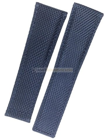 Tag Heuer BMW Power Uyumlu Lacivert Tekstil Saat Kordonu