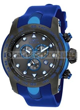 invicta 18028 Pro Diver Uyumlu Mavi Silikon Kordon