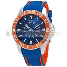 invicta 25475 Pro Diver Uyumlu Mavi Silikon Kordon