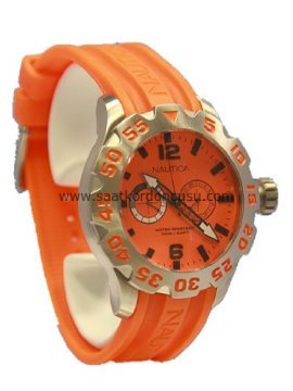 Nautica A16606g 22mm Turuncu Silikon Kordon