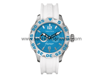 Nautica A16612g 22mm Beyaz Silikon Kordon