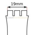 Swatch Uyumlu 17mm Yeşil Renk Silikon Saat Kordonu