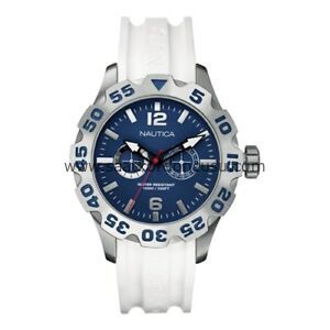 Nautica A16616g 22mm Beyaz Silikon Kordon